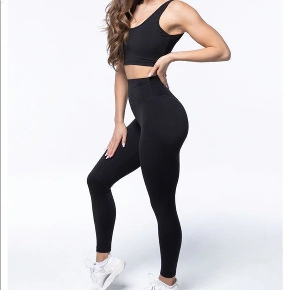 Balance Athletica OG Pant Dire Wolf Black. Women's Leggings Small